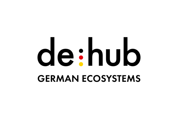 Logo de:hub - digital ecosystems germany